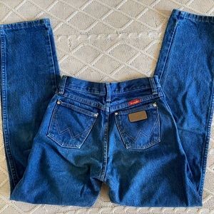 wrangler mid rise jeans